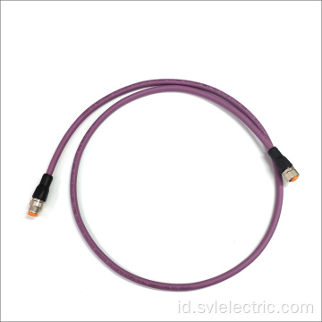 Canopen kabel koneksi DIN M12 5-pin